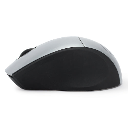 Side photo of the EasyGlide Wireless 3-Button Travel Mouse