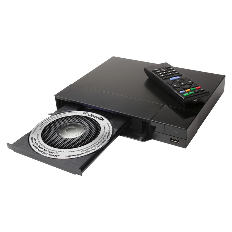 Studio photo of Blu-ray player with it&